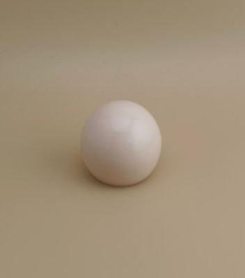 Rijstwit Plastic Gladde Bolvormige Deksel voor Cosmeticaflessen