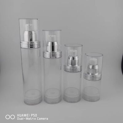 Cosmetische dispenseerbare luchtloze pompfles 30 ml 50 ml als lotion crème Liquid Travel Dispensing Container
