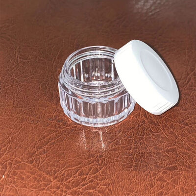 Plastic cosmetische pot zalfpotje