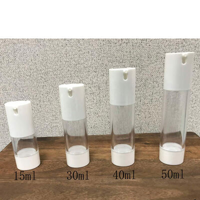 Luchtloze pompfles Custom lege cosmetische plastic nieuw ontwerp luchtloze fles