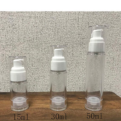 5 ml 10 ml 15 ml Wit Roze Blauw Zwart Luchtloze Lotion Pump PP Fles Luchtloze Cosmetische Reizen Luxe Luchtloze Fles