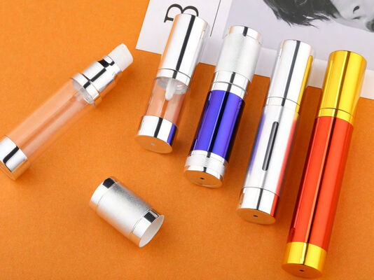 10 ml 15 ml 20 ml 30 ml als fles zonder lucht, minimonsterfles zonder lucht voor lotioncrème