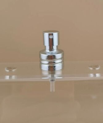 Gepersonaliseerde zilverachtige aluinknop fijne krimpspuitschroef voor parfum
