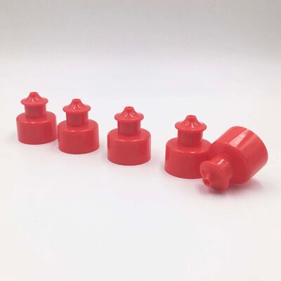 28 mm Plastic Push Pull Cap Flessenkappen
