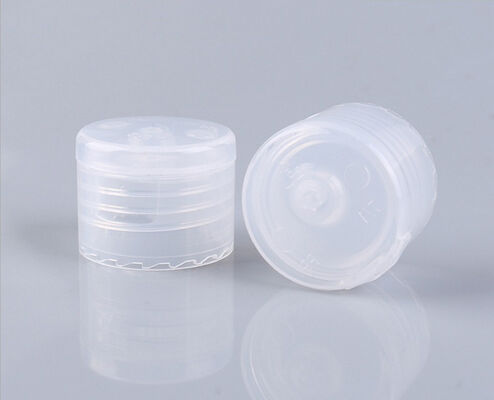 Glad oppervlak flesdeksel 24 28 mm knijpshampoofles plastic flip-dop