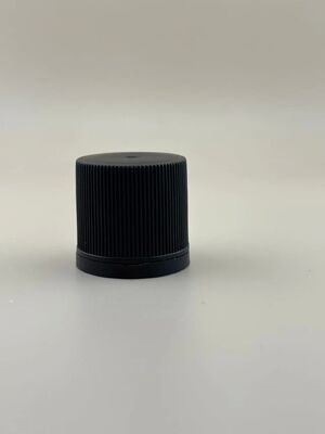 Zwart 20/410 Tamperproof Cap voor glazen fles