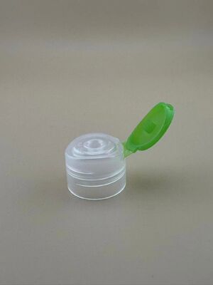 24/410 Twee-kleurig plastic flip-top deksel voor flessen