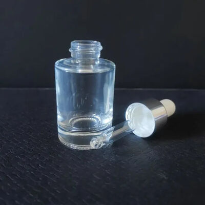 10 30 50 ml Frosted Essential Oil Glass Dropper Ronde fles Goedkoop Flat Shoulder Oliefles op voorraad