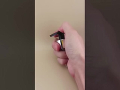 Zwarte en zilveren lotion pomp K204-3 voor huidverzorging ISO9001/ISO14001 gecertificeerd