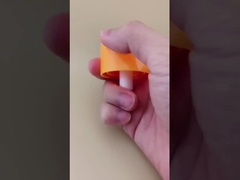 Meisjes make-up verwijderen Oranje nagelpomp K801-2 met lente binnen Plastic PP Trigger CRC mogelijk