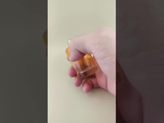 Nieuw Ontwerp Geleidelijke Verandering Helder Oranje Gladde Glazen Fles K-GBL30 voor Inweeklotion