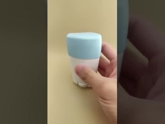 Witte grote gladde lippensalm verpakking met blauwe deksel 2308 voor lippenstift