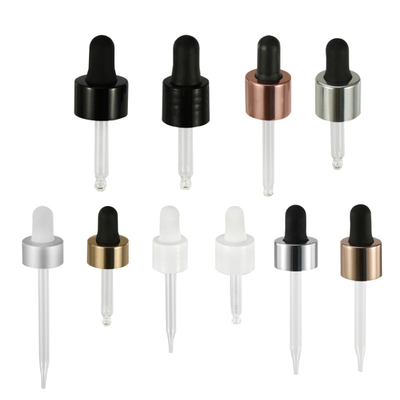 De gouden Zilveren Plastic Rekupereerbare Bovenkanten K1007 15ml 30ml van het Etherische oliedruppelbuisje