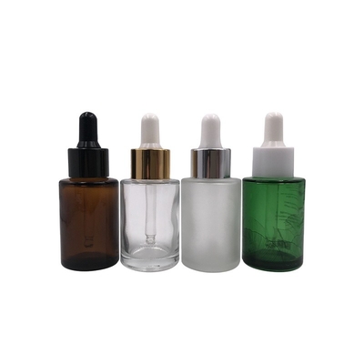 Amber Frosted 1 Oz-de Flessenk1009 Multifunctionele Duurzaam van het Etherische oliedruppelbuisje