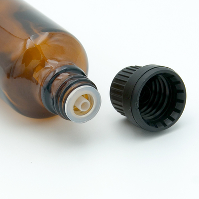 Druppelbuisje van de stamper het Duidelijke Etherische olie met de Lichte Fles K1013 van het Bewijsglas
