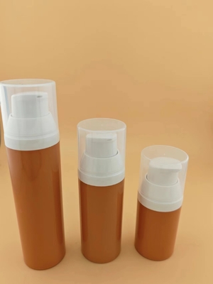 15 ml 30 ml 50 ml Plastic Clear Airless Pump Cosmetische fles voor cosmetische verpakkingen