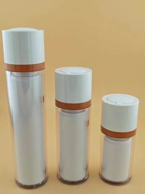 Groothandel Rotary Cosmetic Packaging Round Twist Up Skin Care Airless Flasje