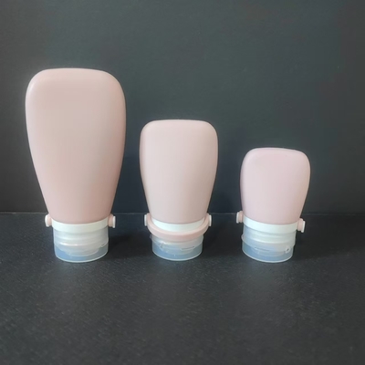Persoonlijke bulk lekbestendige draagbare lege shampoo reisgrootte siliconen flessen container