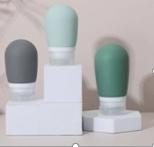 Leekproof Draagbare lege shampoo Reisgrootte Silicone flessen Creme Container