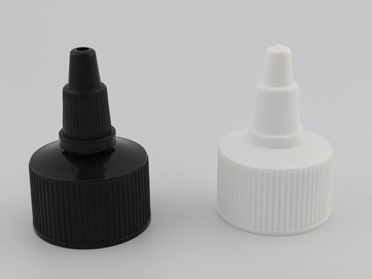 Gepersonaliseerde kleur Plastic spuitstuk 24-410 Twist Top Cap Plastic Schroef Fleskap