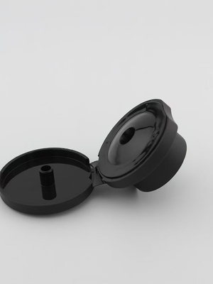 Zwarte 24 mm Flip Lid 24-410 Plastic Flip Top Cap voor Flessen