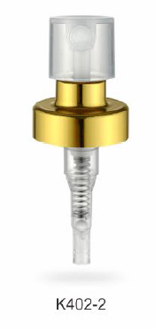 Praktische gouden parfumspomp, K402-2 0,13cc Parfumspray hoofd.