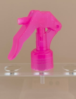 ISO9001/ISO14001-certificering Donkerroze kunststof mini trigger sprayer K603-1 voor kapflessen