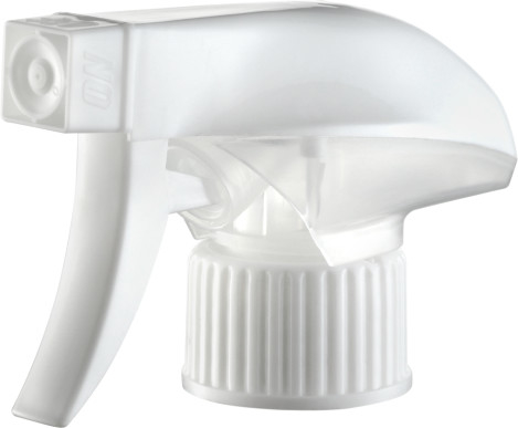 Doorzichtige witte kleur Trigger Pump Sprayer K101-14 Foam Trigger voor kapsel