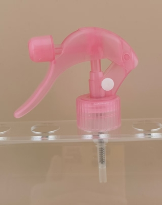 Duidelijke roze plastic mini-trigger sprayer K604-1 voor kapper op maat