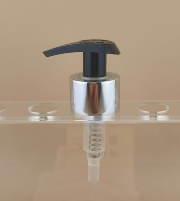 Zwarte en zilveren lotion pomp K204-3 voor huidverzorging ISO9001/ISO14001 gecertificeerd