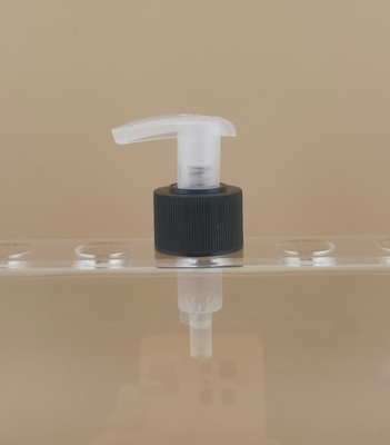 Zwarte plastic lotionpomp Plastic links-rechts K202-1 voor cosmetische flessen