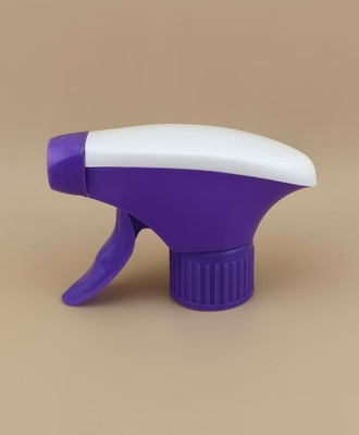 Dubbelkleurige witte en paarse eenvoudige triggersprayer K101-6 voor huishoudelijk schoonmaken