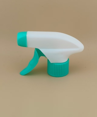 Witte en Cyan eenvoudige trigger sprayer K101-9 voor huishoudelijke reiniging