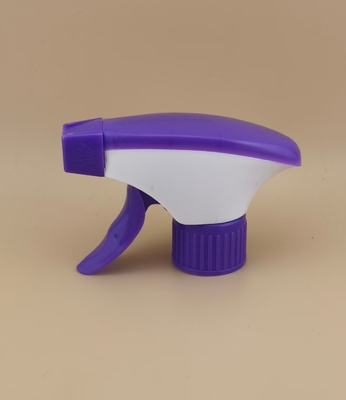 Dubbelkleurige witte en paarse eenvoudige triggersprayer K101-6 voor cosmetica
