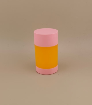 Roze roterende knol van geparfumeerde zalf 2306 voor lippenstiften
