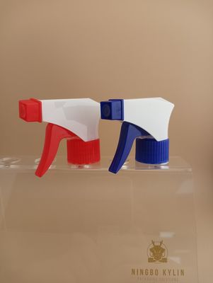 Trigger Sprayer Cosmetic 28mm 28/400 28/410 Ribbed Blue White Portable Hand Pump Plastic Heavy Duty Reiniging