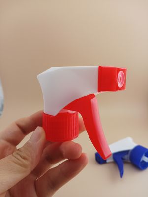 Trigger Sprayer Cosmetic 28mm 28/400 28/410 Ribbed Blue White Portable Hand Pump Plastic Heavy Duty Reiniging