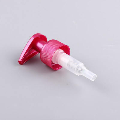 Lotion Dispenser Pump Mat Custom Color Smooth Plastic Links en Rechts slot Emulsie Pomp