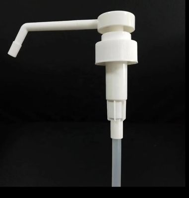 Custom Geautoriseerde Tube K207-3 Niet-morsende Witte Lotion Dispenser Pomp met Lange Tuit en Lekvrij