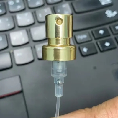 Fijne Mist Parfum Pompverstuiver 0,10cc Aluminium Zilver