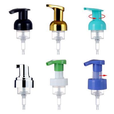 PP plastic zeeppomp voor zeepflessen