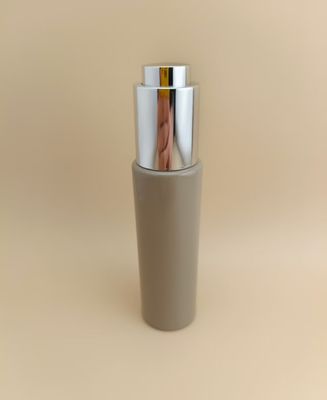 Elegant ontwerp Bruin Glad Ronde Lange Druppelfles K-GBL30 voor Essence