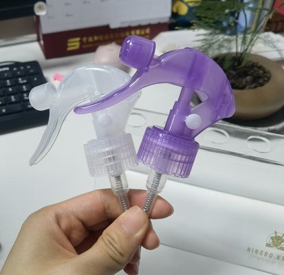 Doorzichtige mini-afstartersprayer voor huishoudelijke reiniging