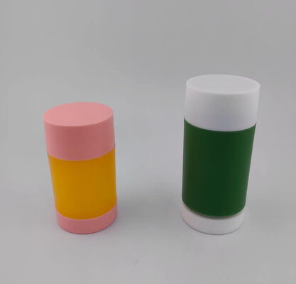 Plastic lege cosmetische ovale Twist Tube Stick Container