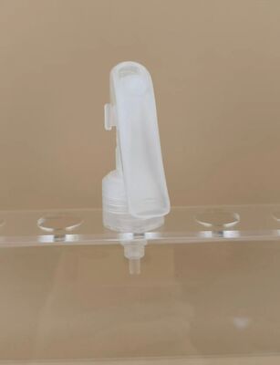 Doorzichtige plastic mini-triggerspuit voor flessen en kappers
