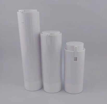 Witte, reizenvriendelijke lege luchtloze fles 50 ml