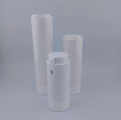 Witte, reizenvriendelijke lege luchtloze fles 50 ml