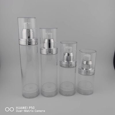 Cosmetische dispenseerbare luchtloze pompfles 30 ml 50 ml als lotion crème Liquid Travel Dispensing Container