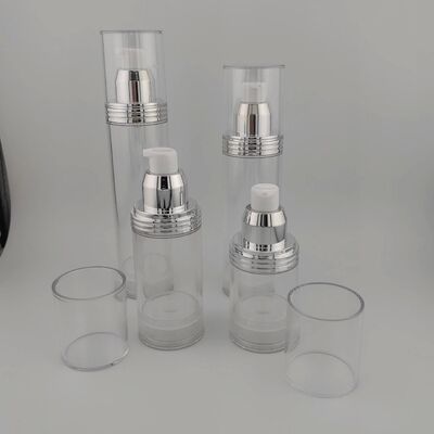 Cosmetische dispenseerbare luchtloze pompfles 30 ml 50 ml als lotion crème Liquid Travel Dispensing Container