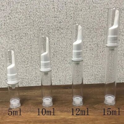 Mini luchtloze pompfles PP-plastic voor cosmetica